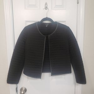 Club Monaco Quilt Jacket Size M Black